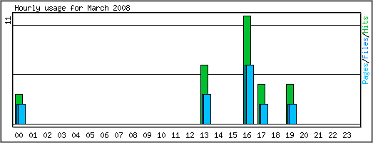 Hourly usage