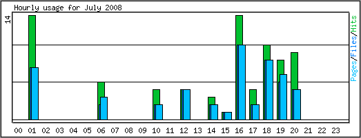 Hourly usage