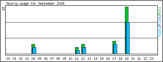 Hourly usage