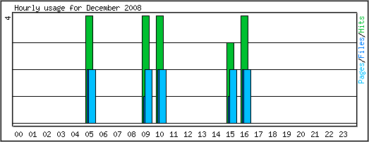 Hourly usage